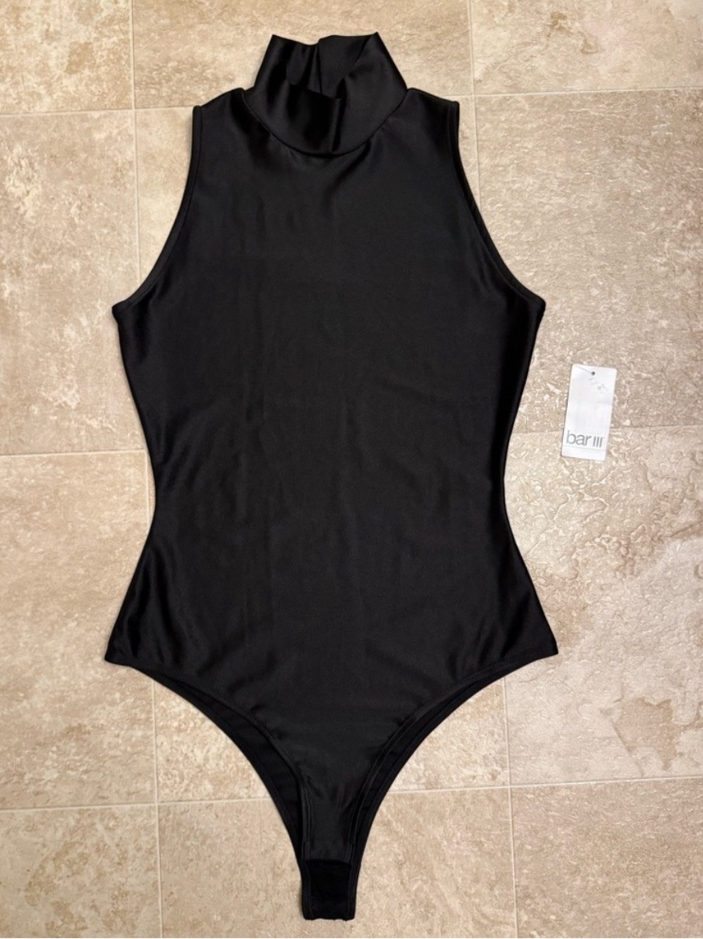 Sleeveless Turtleneck Bodysuit